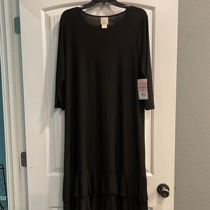zadie be layering dress nwt black